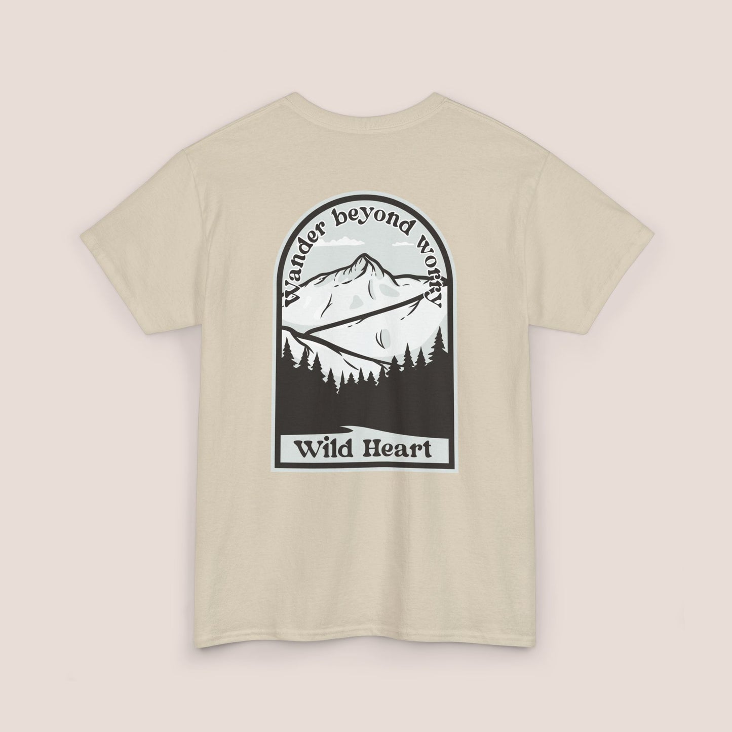 Wander Beyond Worry - Unisex graphic tee