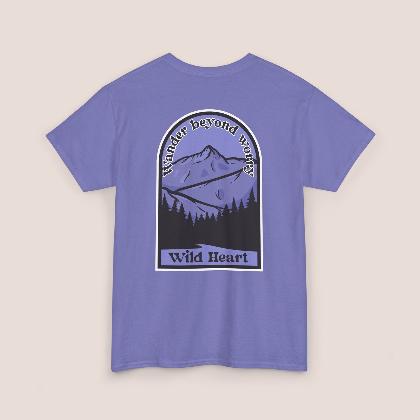 Wander Beyond Worry - Unisex graphic tee