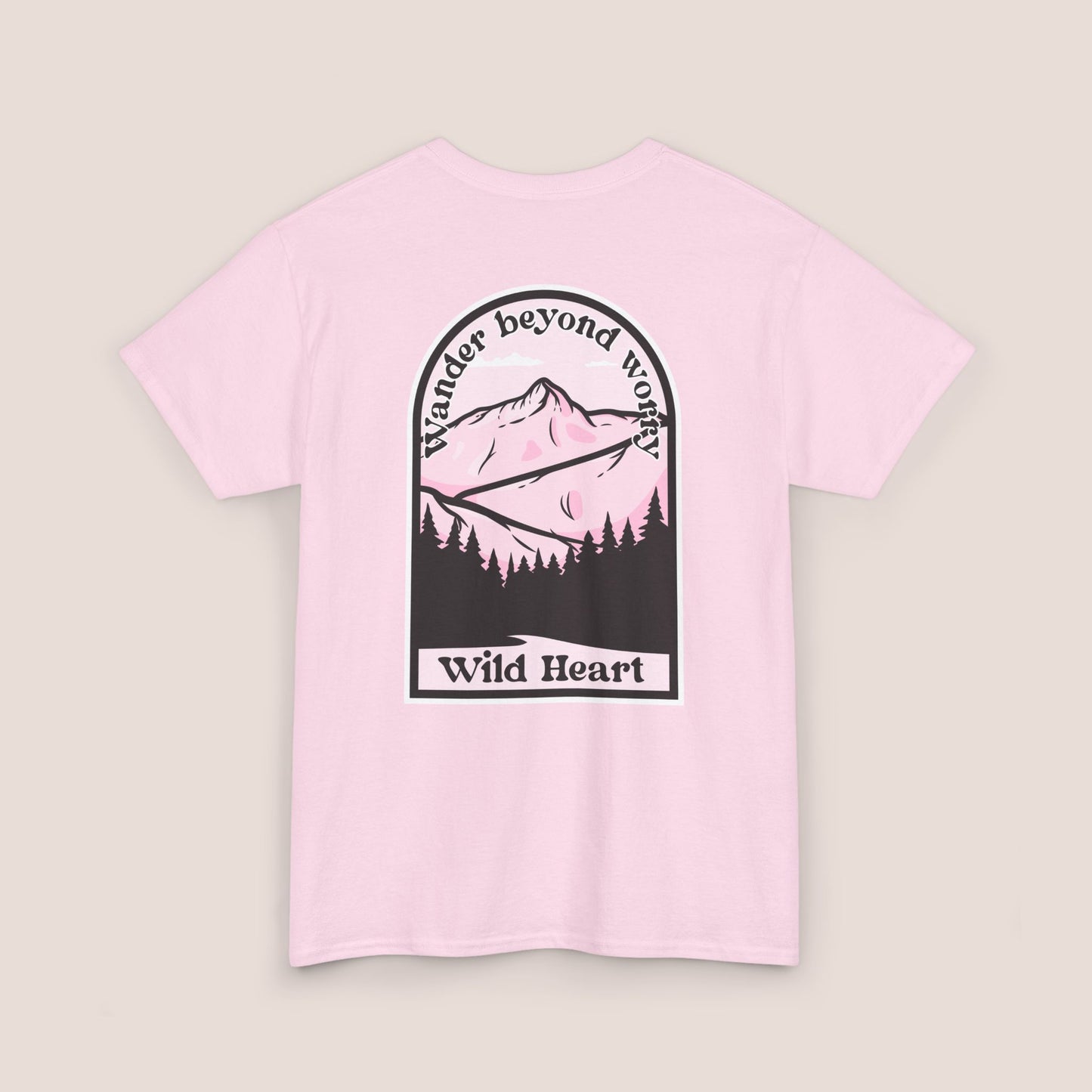 Wander Beyond Worry - Unisex graphic tee