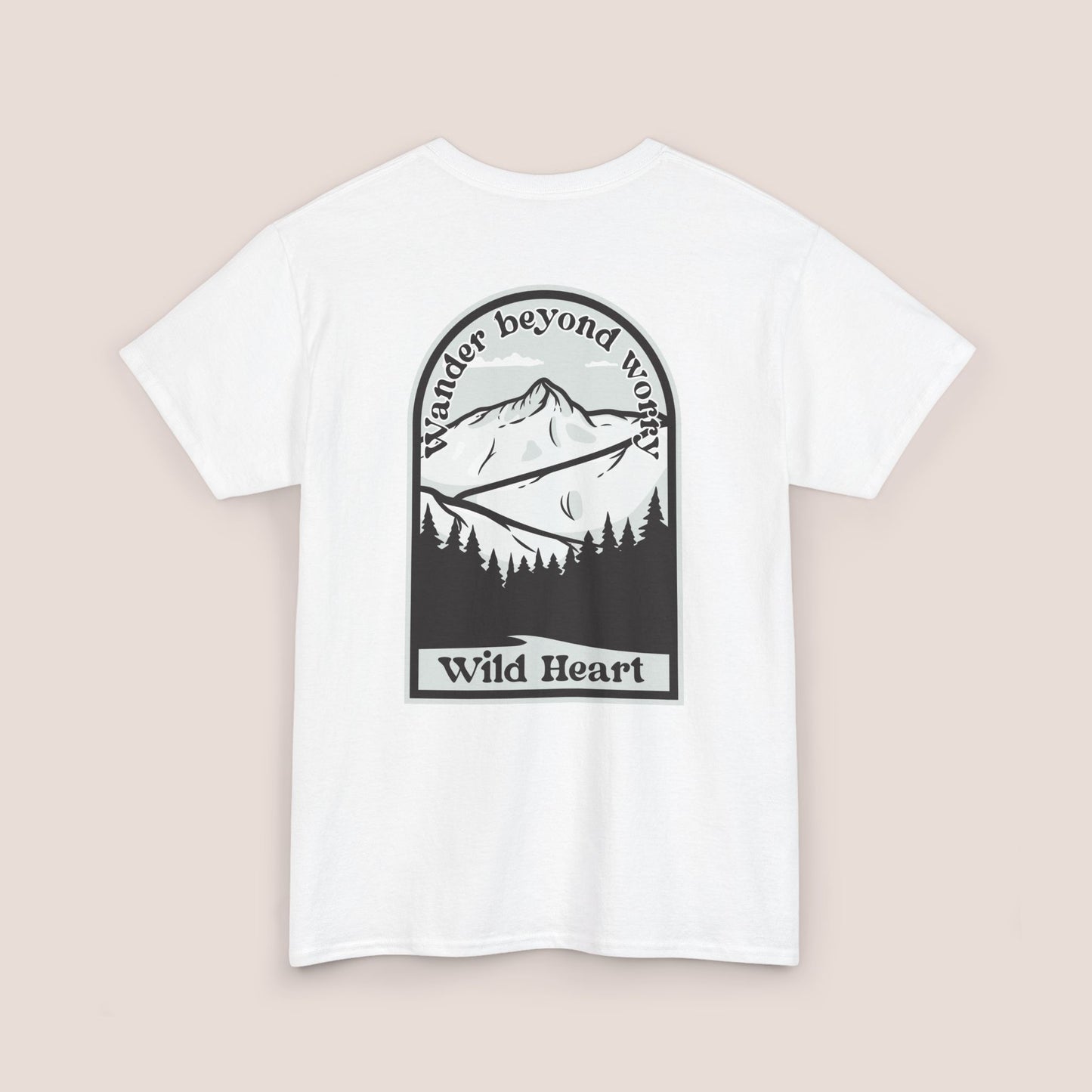 Wander Beyond Worry - Unisex graphic tee