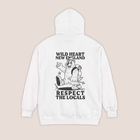 Respect the Locals - Unisex hoodie - White