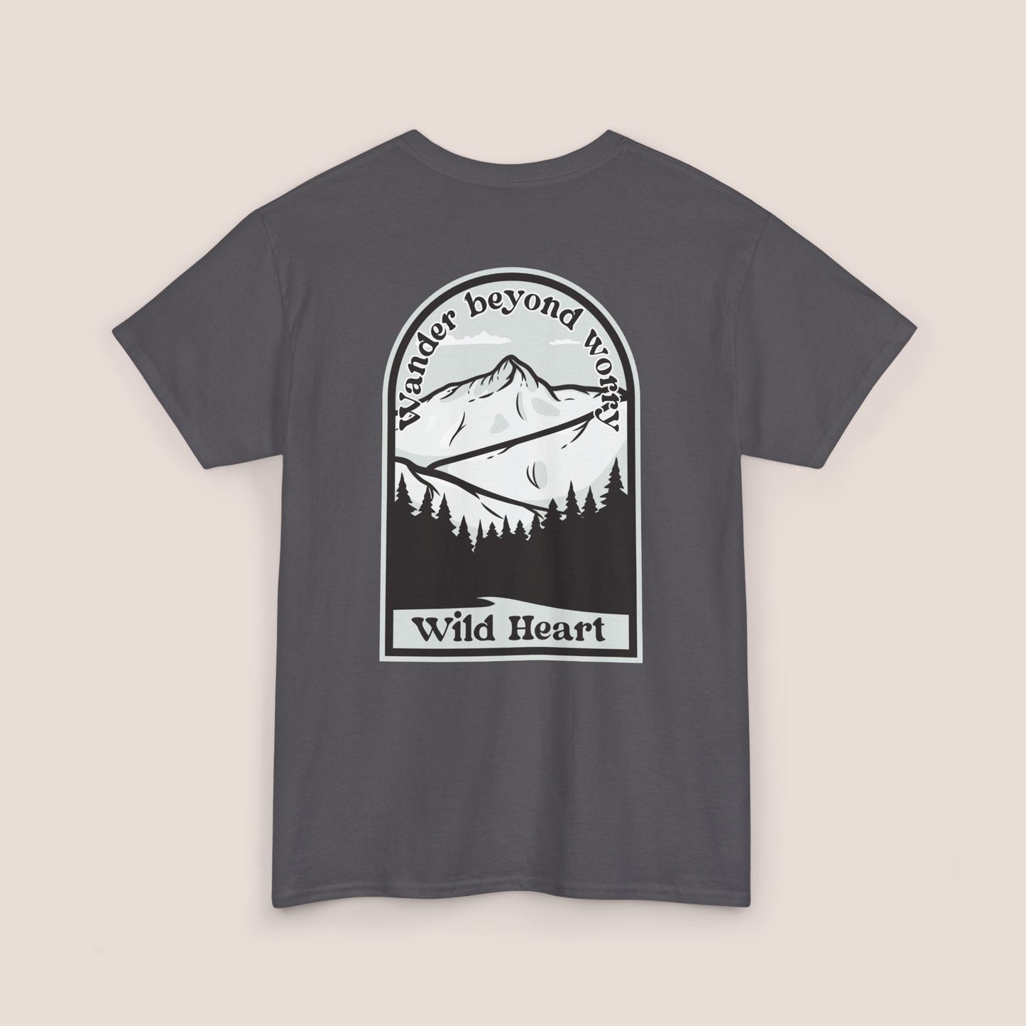 Wander Beyond Worry - Unisex graphic tee