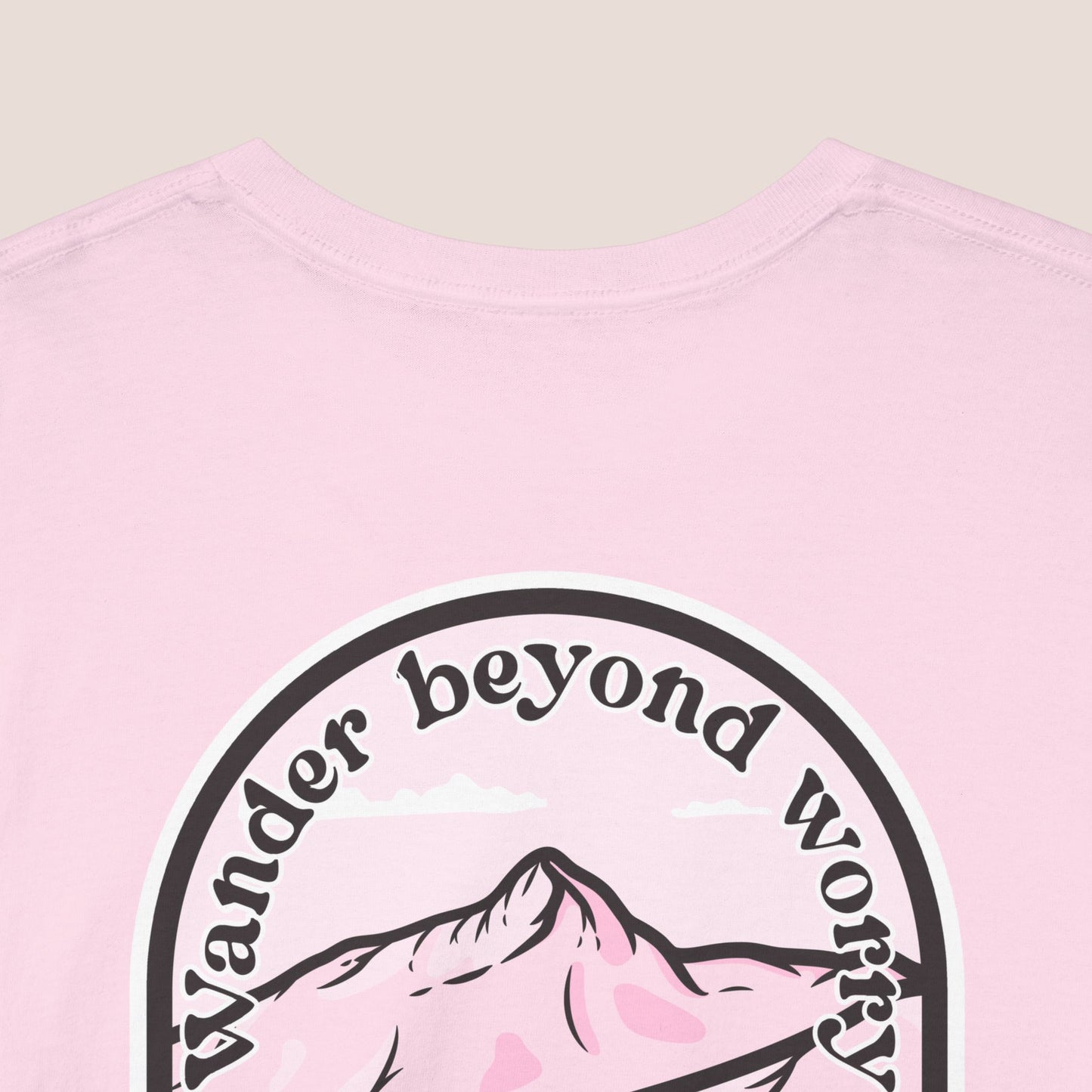 Wander Beyond Worry - Unisex graphic tee